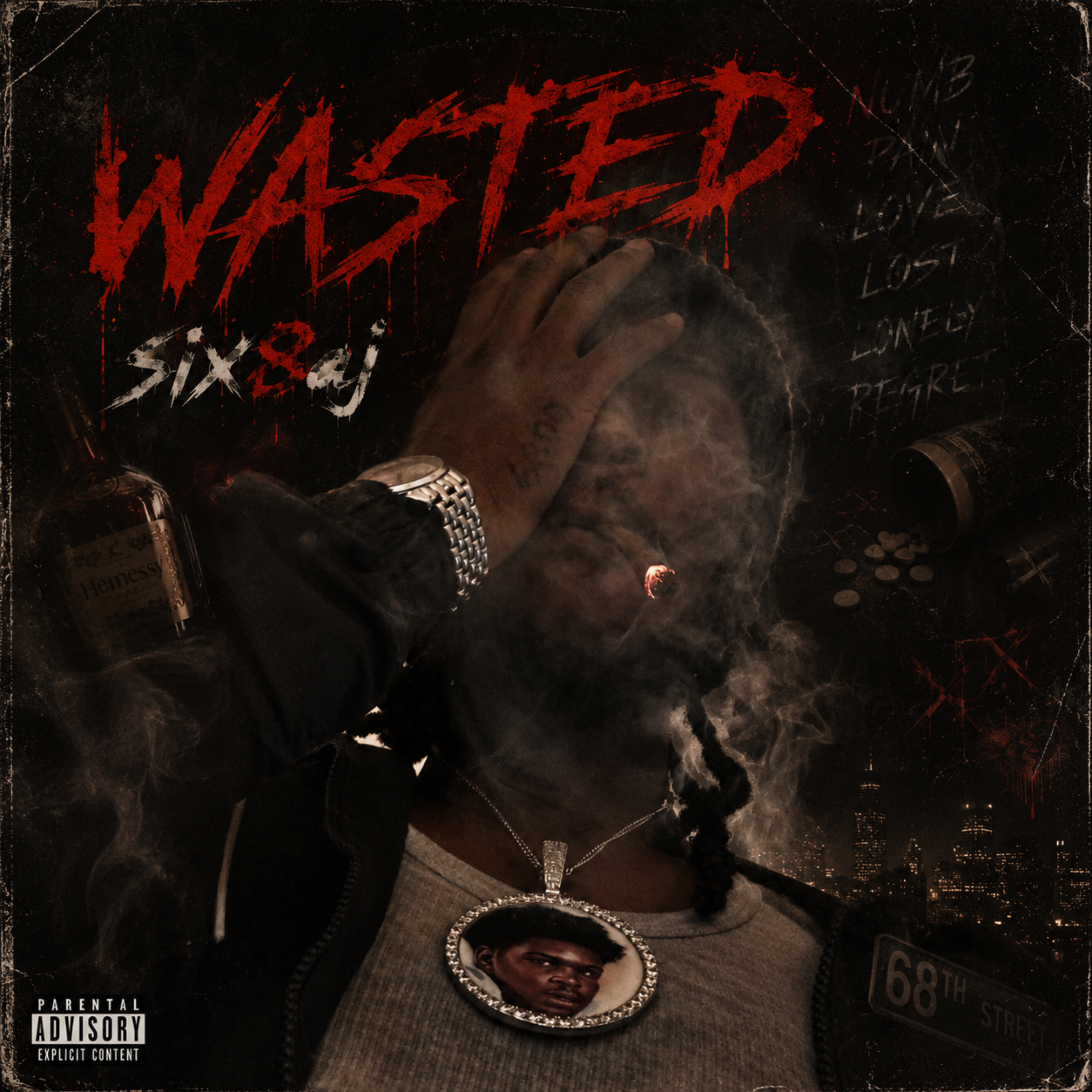 Wasted by Six8Aj cover art