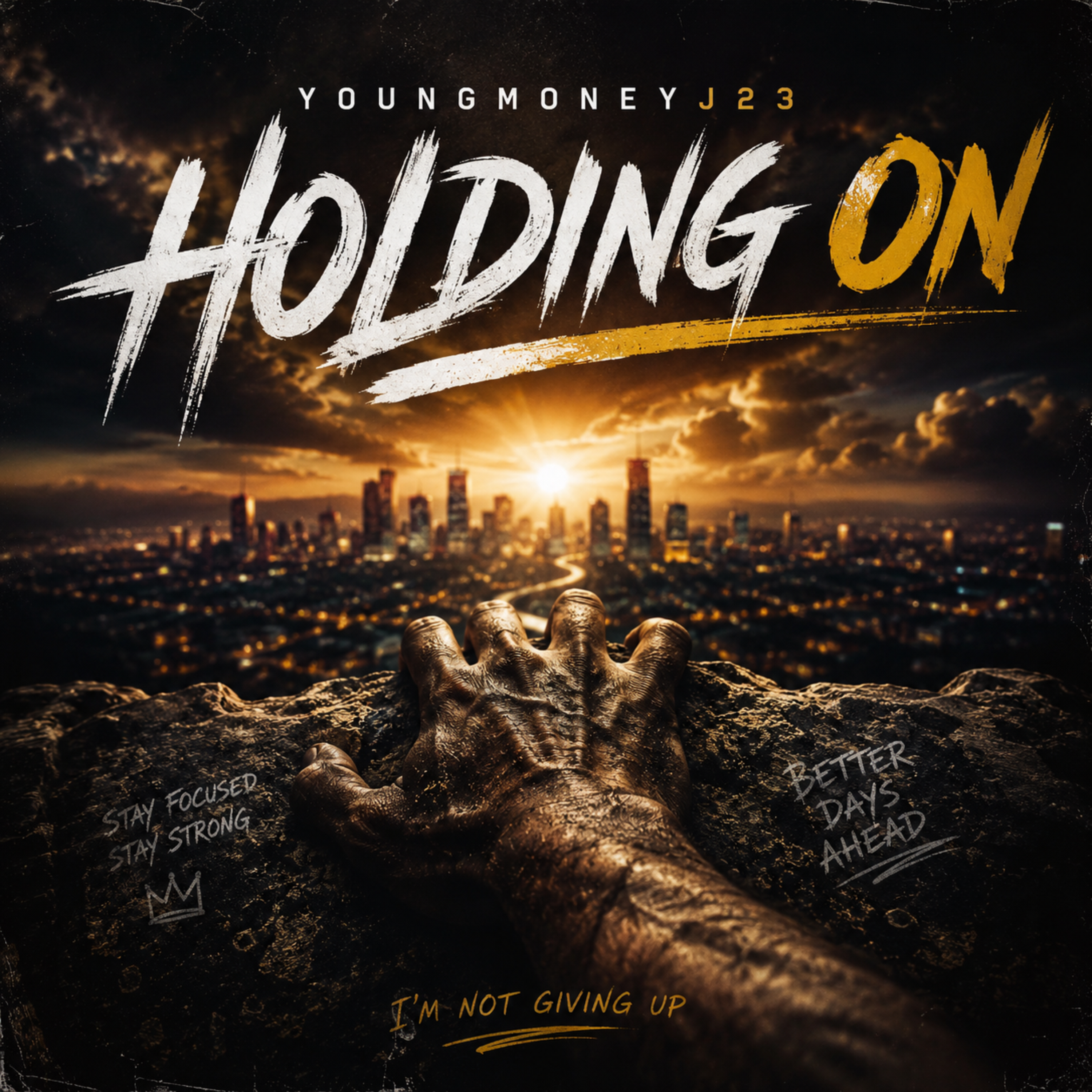 Holding On by YoungMoneyJ23 cover art