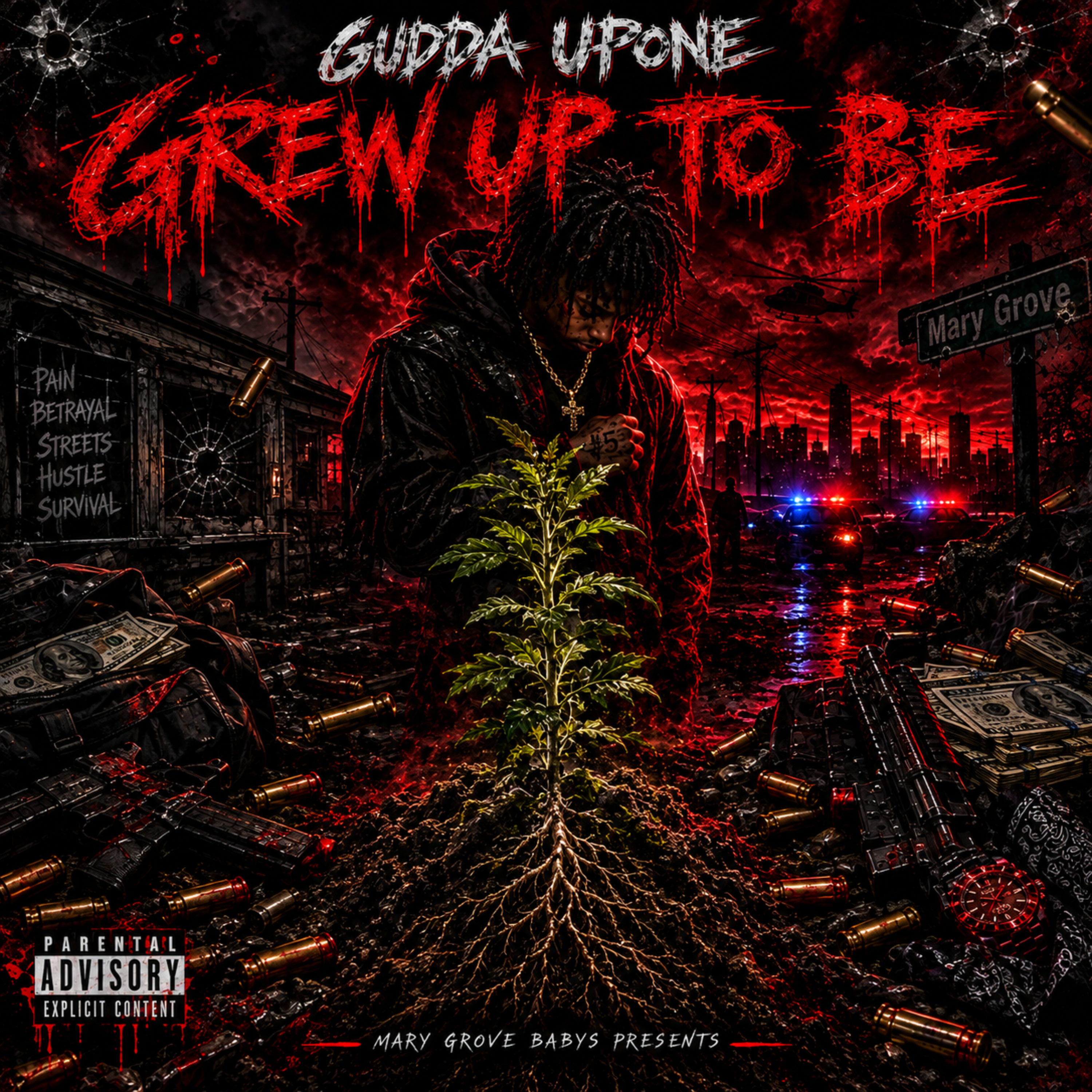 Grew Up To Be by Gudda UpOne cover art