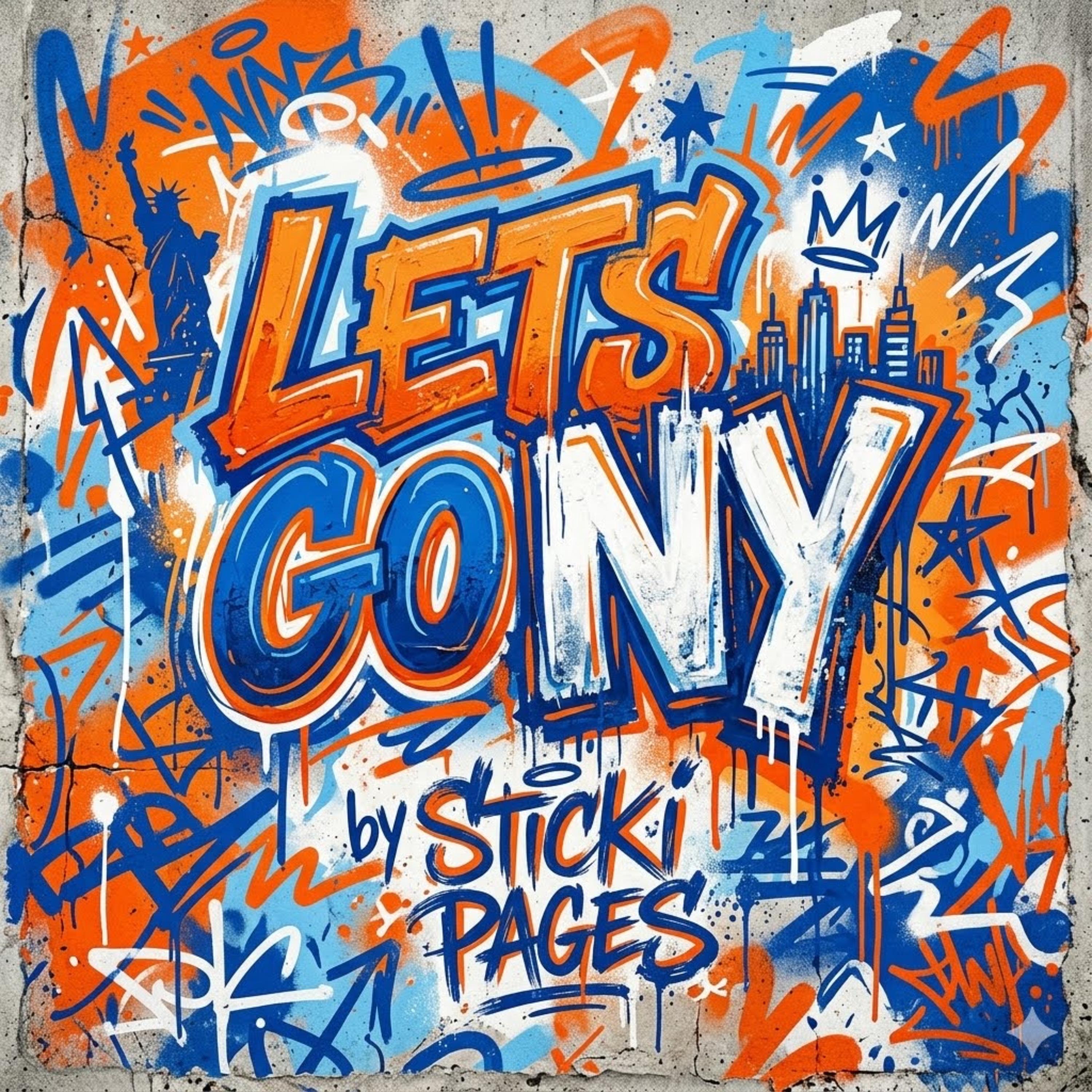 Let’s Go New York by Sticki Pages cover art