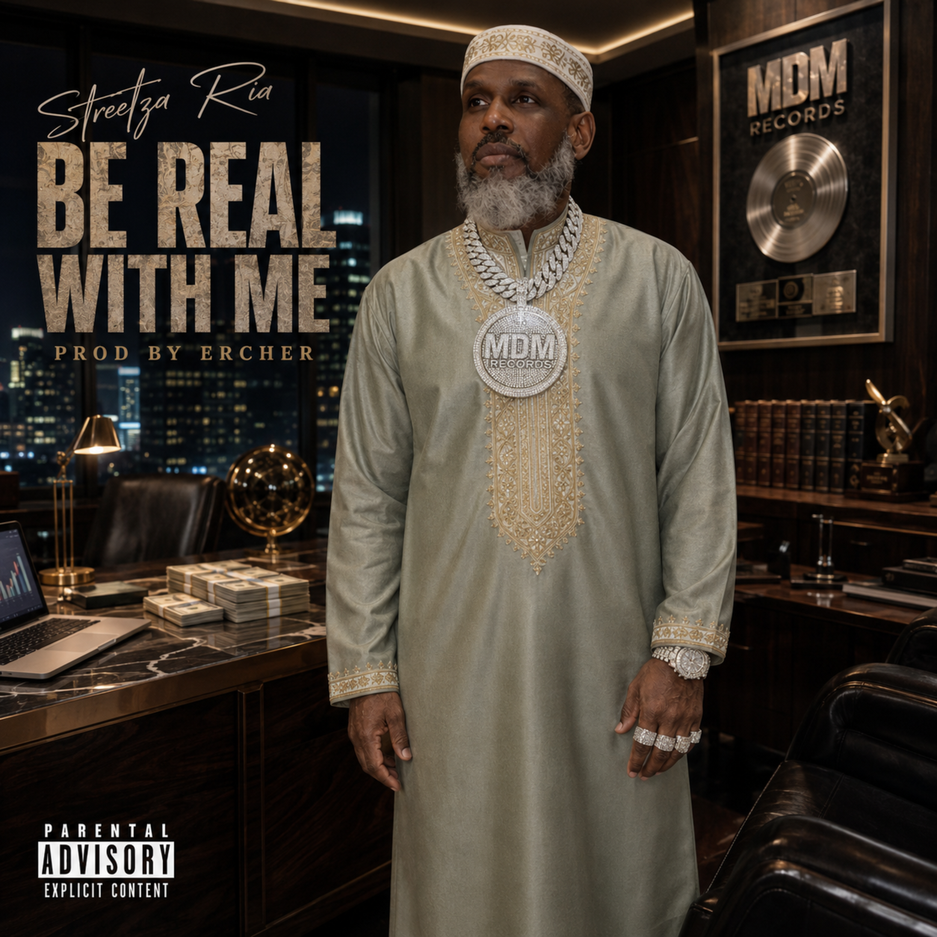 Be Real With Me by Streetza Ria cover art