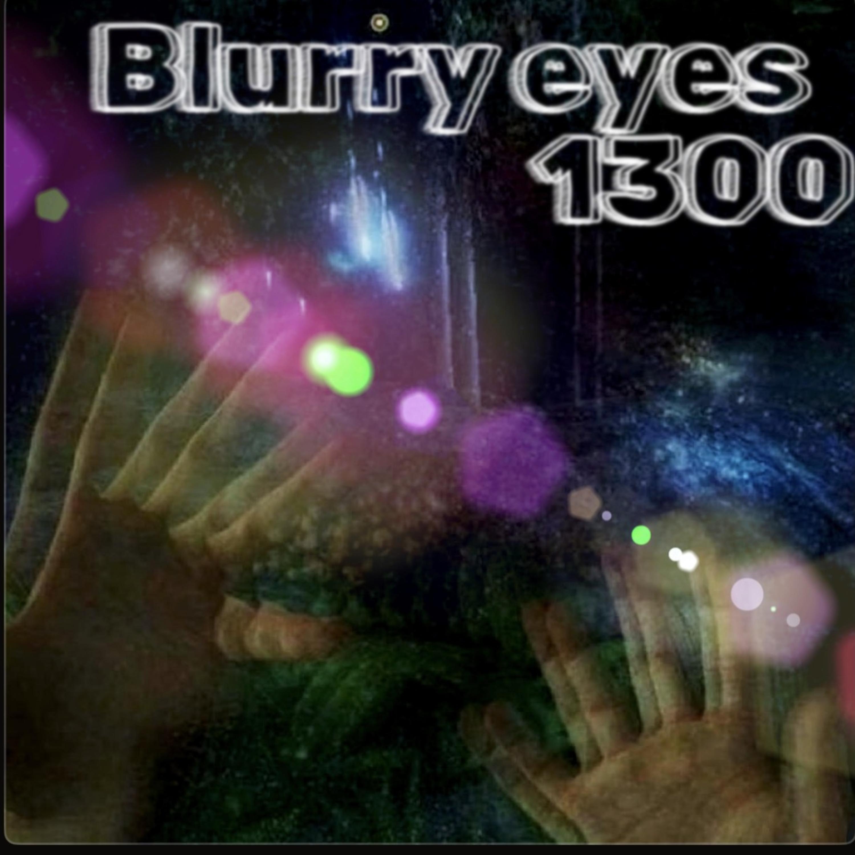 Blurry eyes artwork