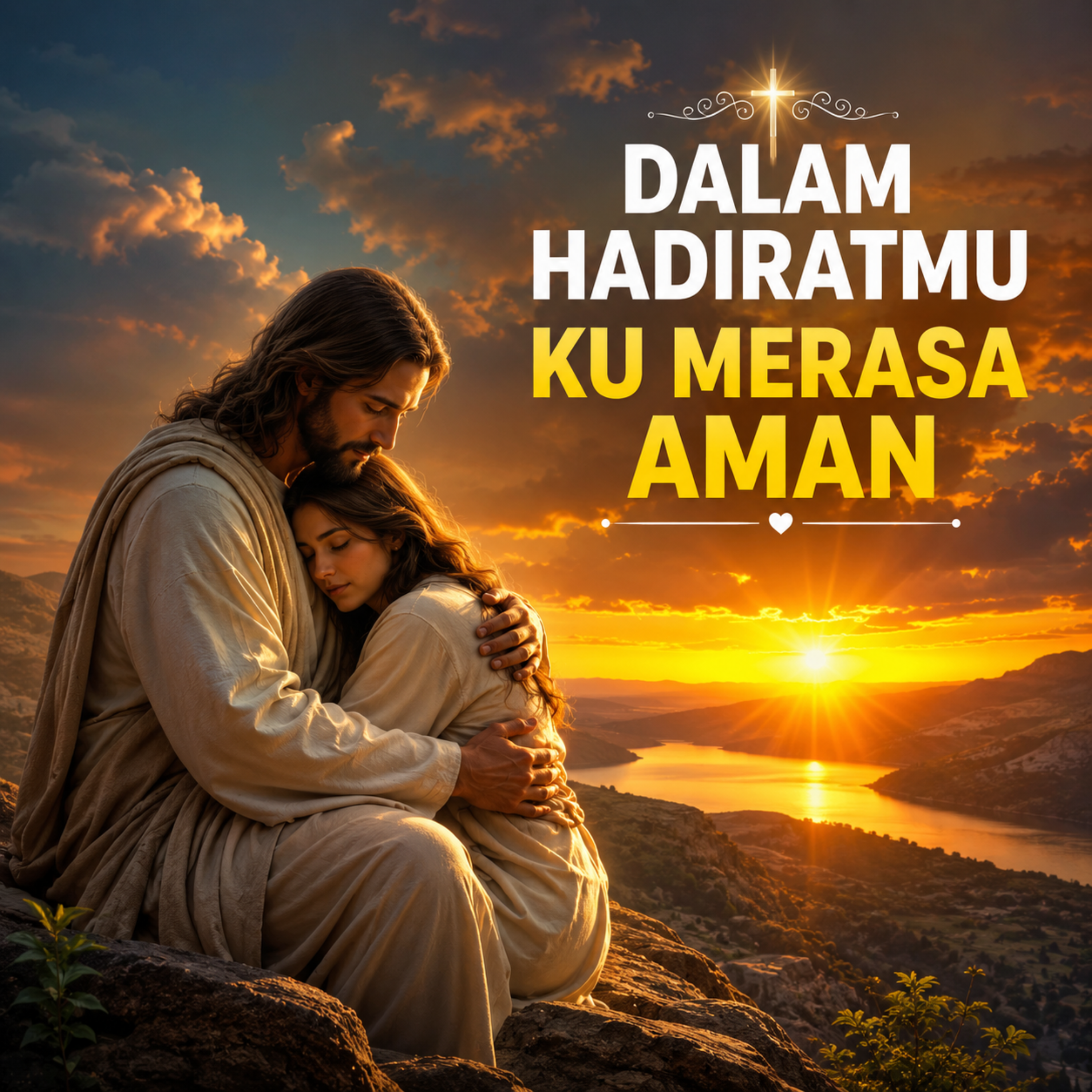 Dalam HadiratMu Ku Merasa Aman by PUJI WORSHIP cover art