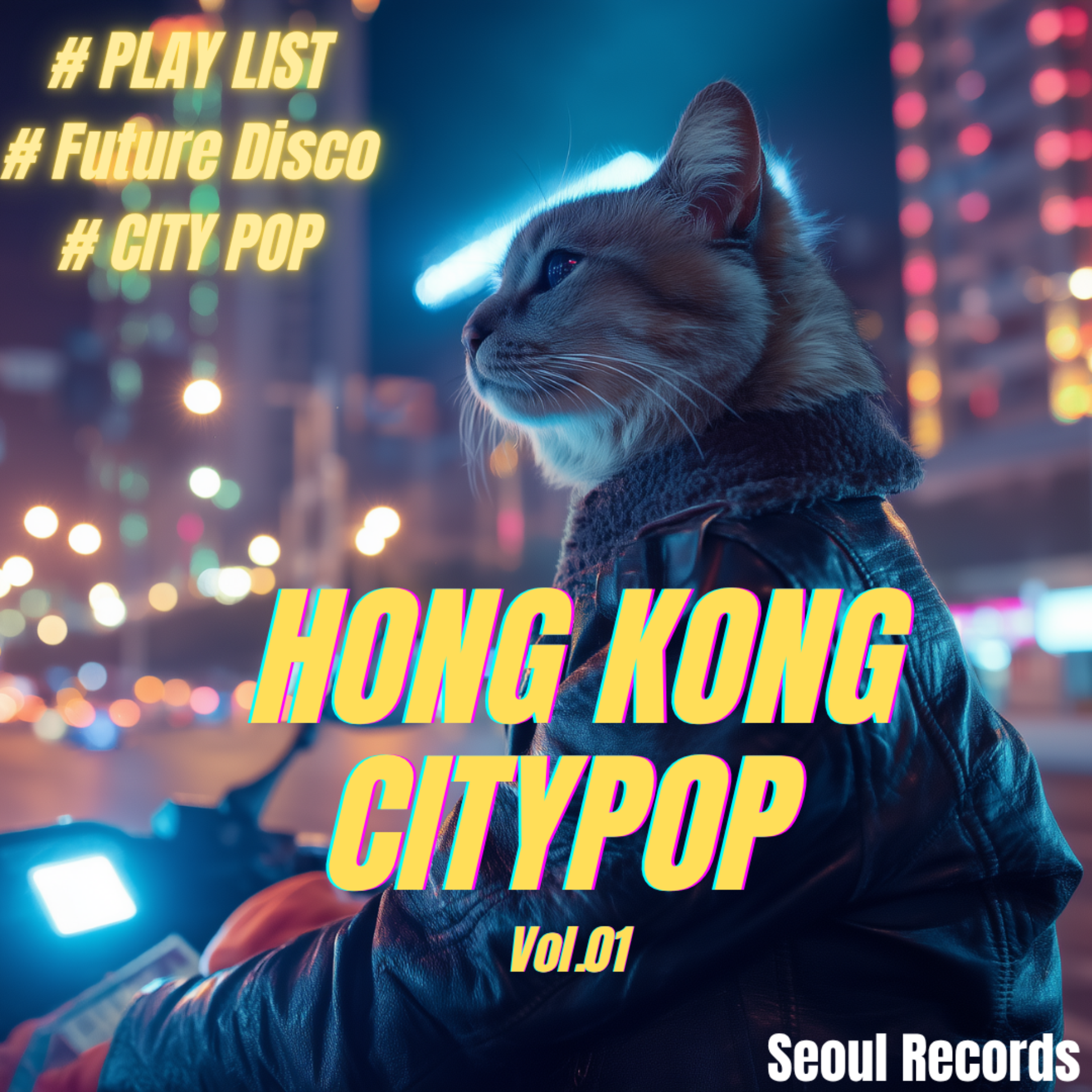 Hong Kong CityPop Future Disco Vol.01 artwork