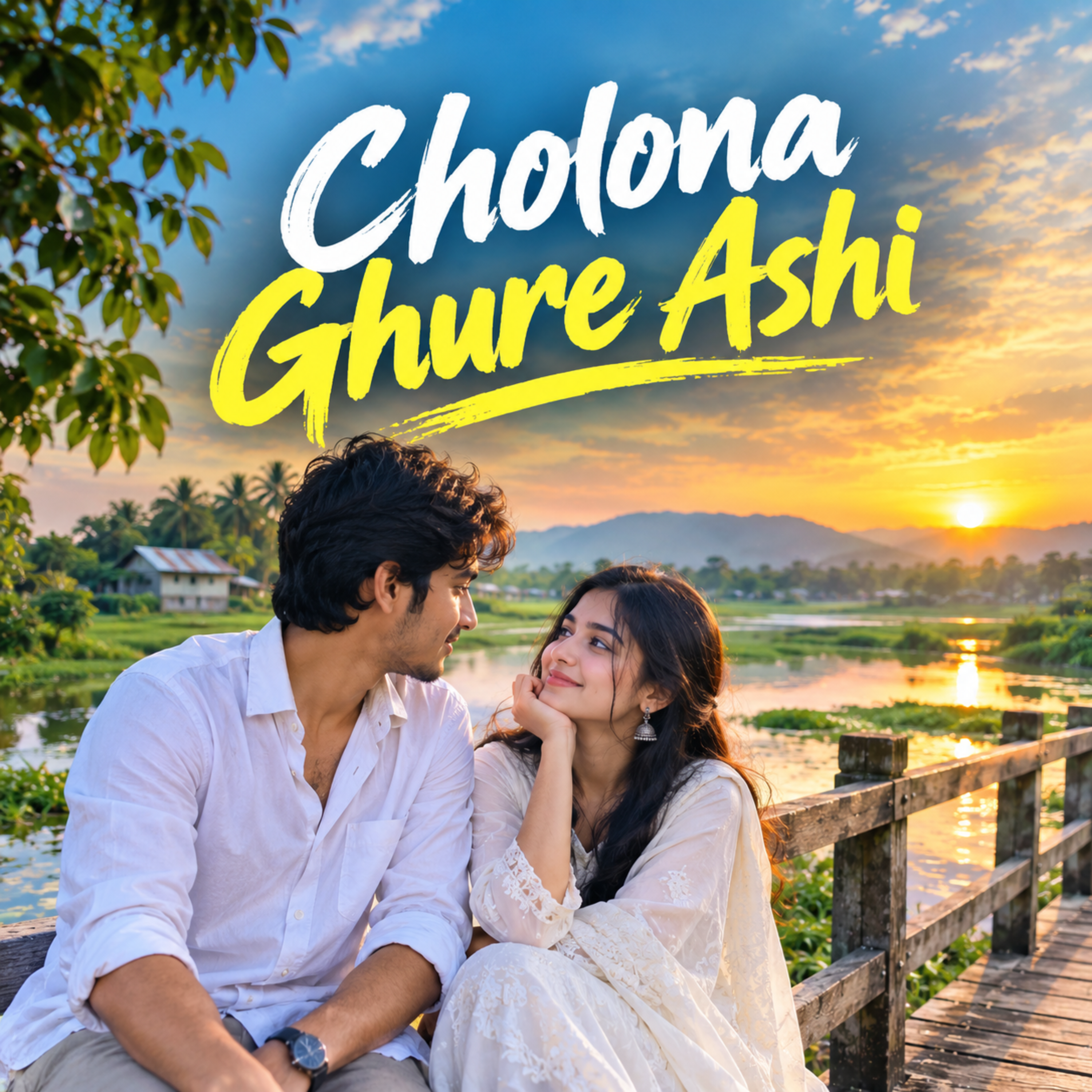 cholona ghure ashi by Ananya Sharma cover art