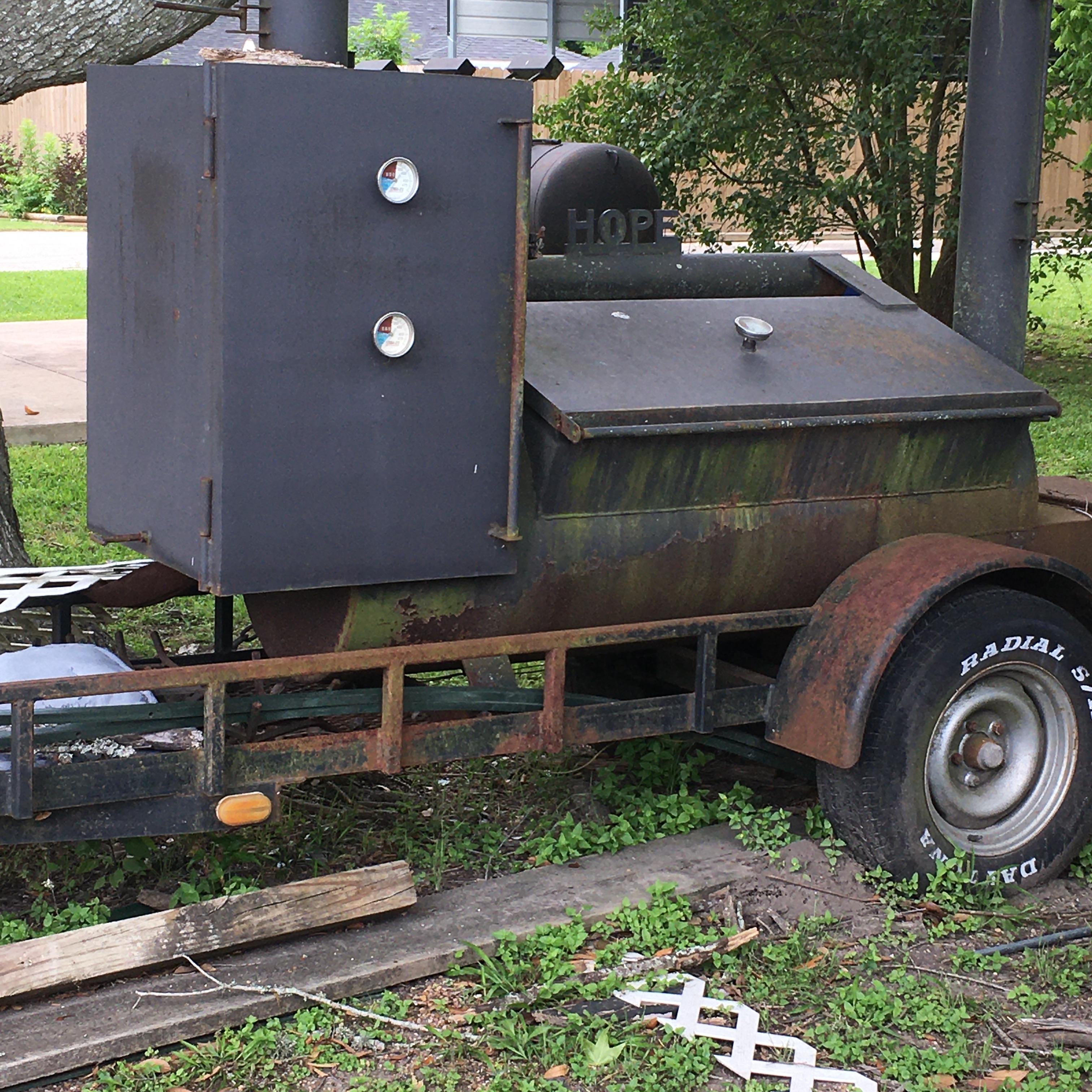 Brisket In The Smoker artwork