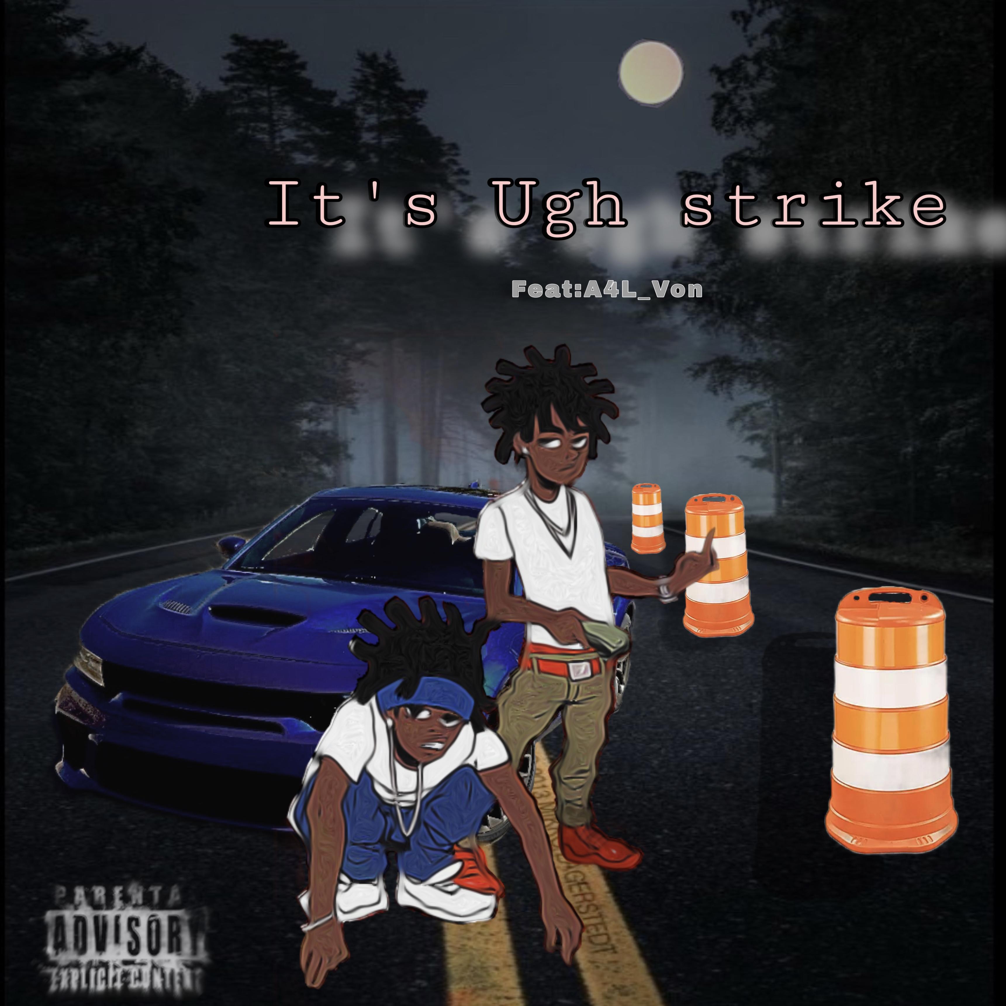 It’s Ugh Strike artwork