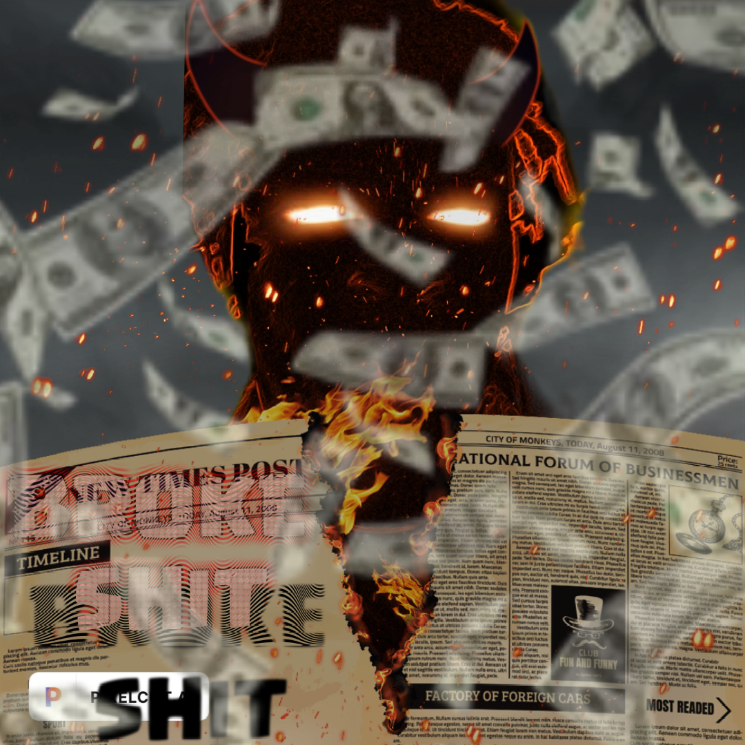 BROKE SHIT artwork