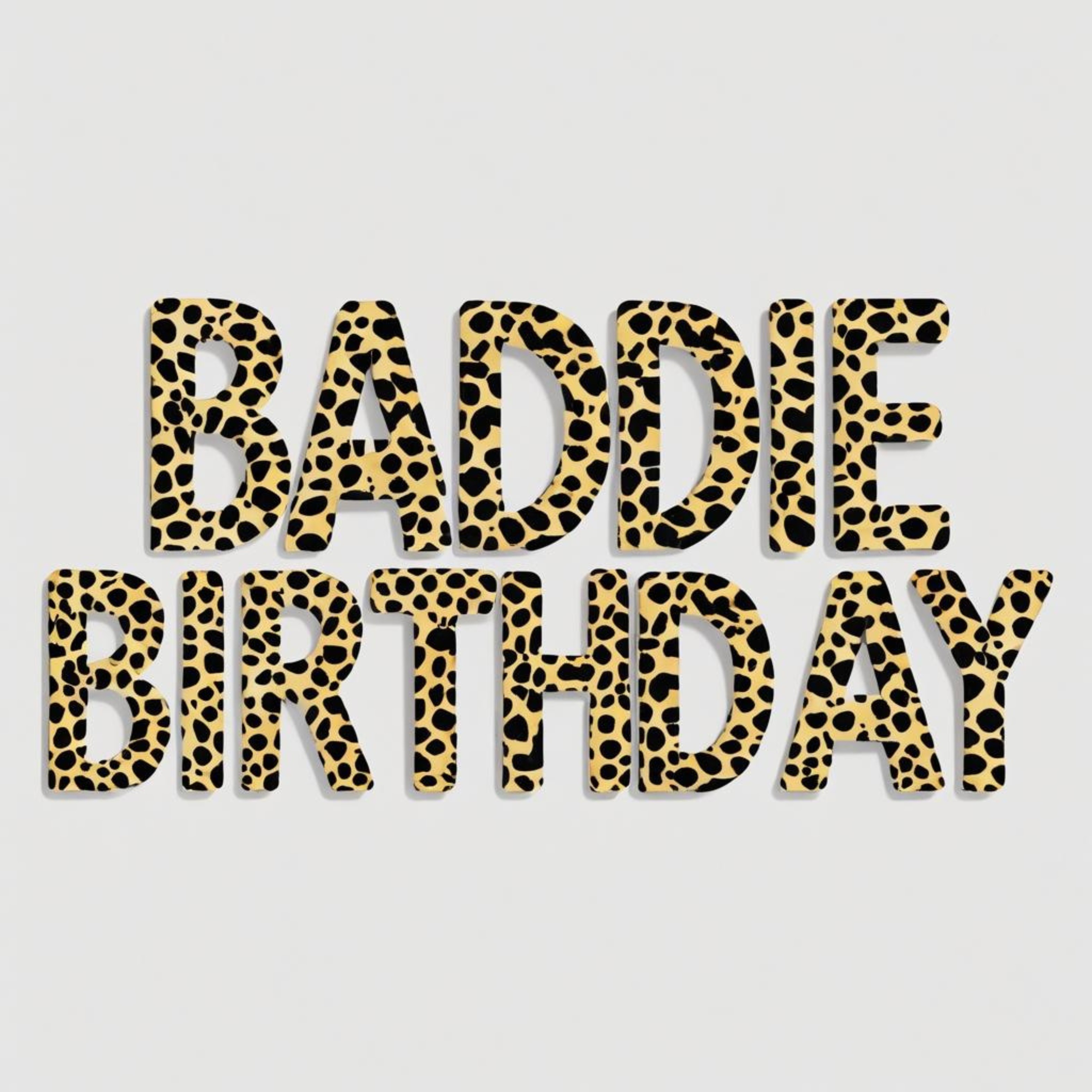 BADDIE BIRTHDAY artwork