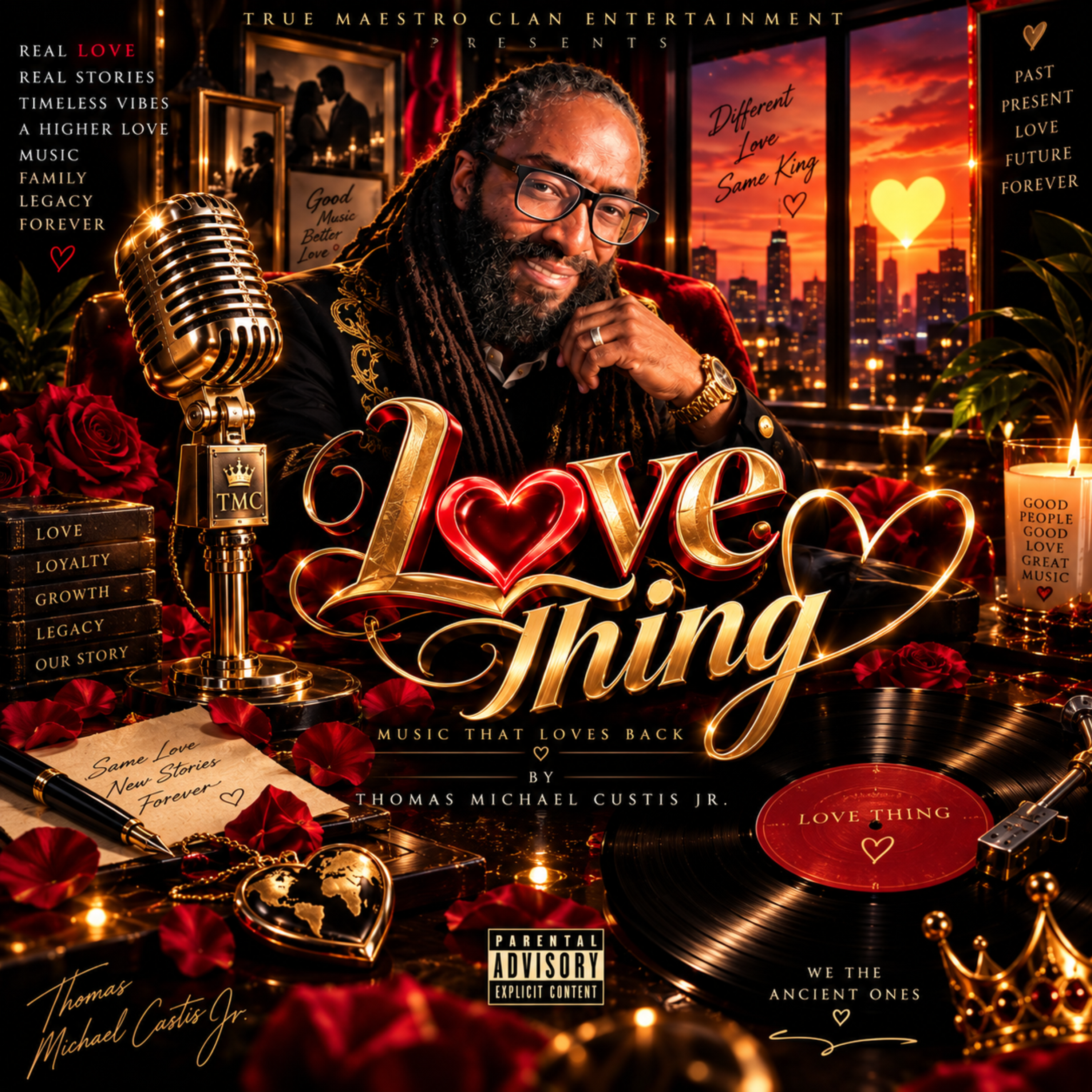 LOVE THING by Thomas custis cover art