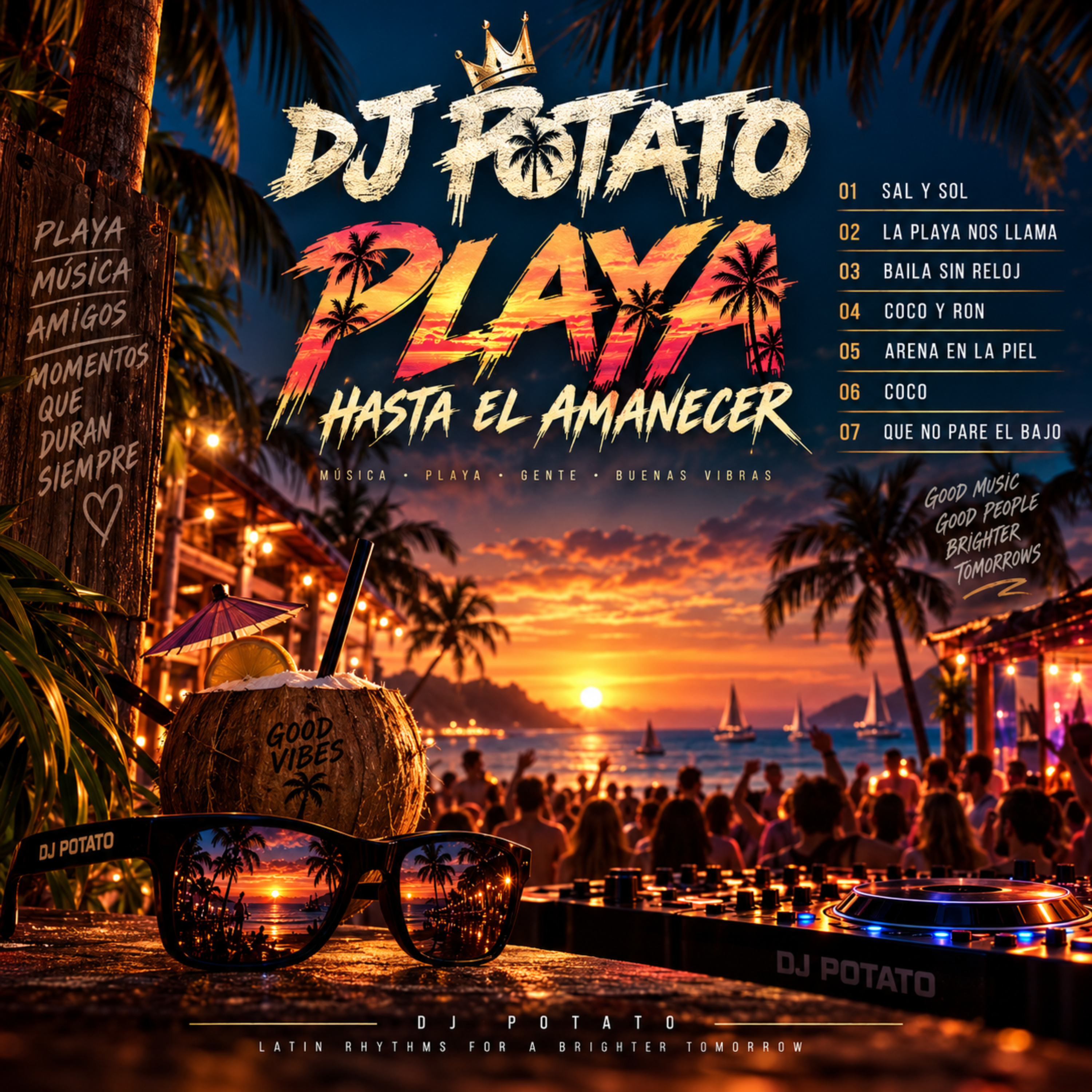 PLAYA HASTA EL AMANECER by Dj Potato cover art
