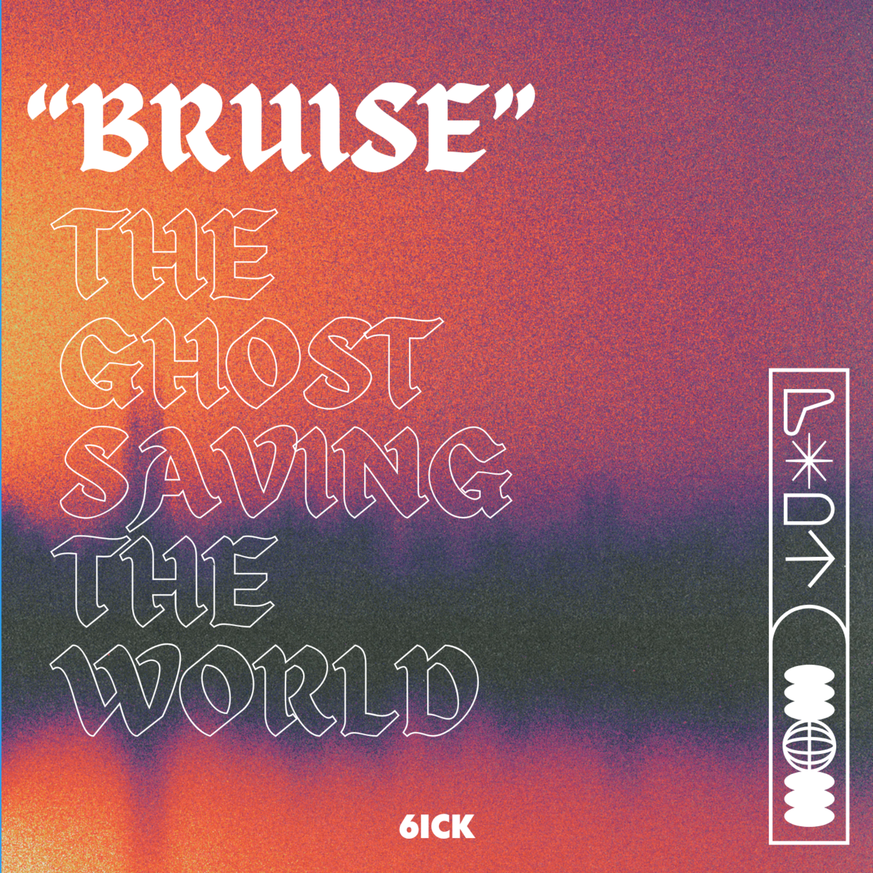 “Bruise” The Ghost Saving The World artwork