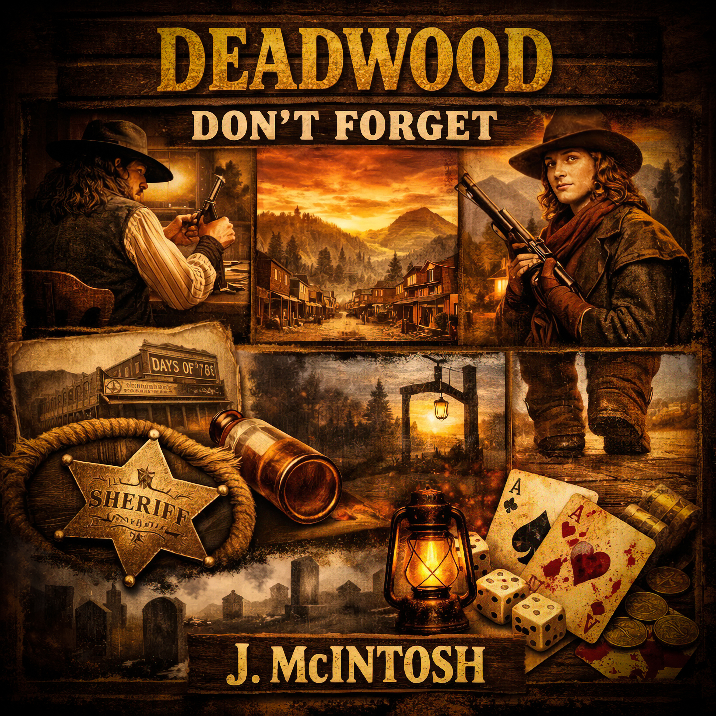 Deadwood Don't Forget by J. McIntosh cover art