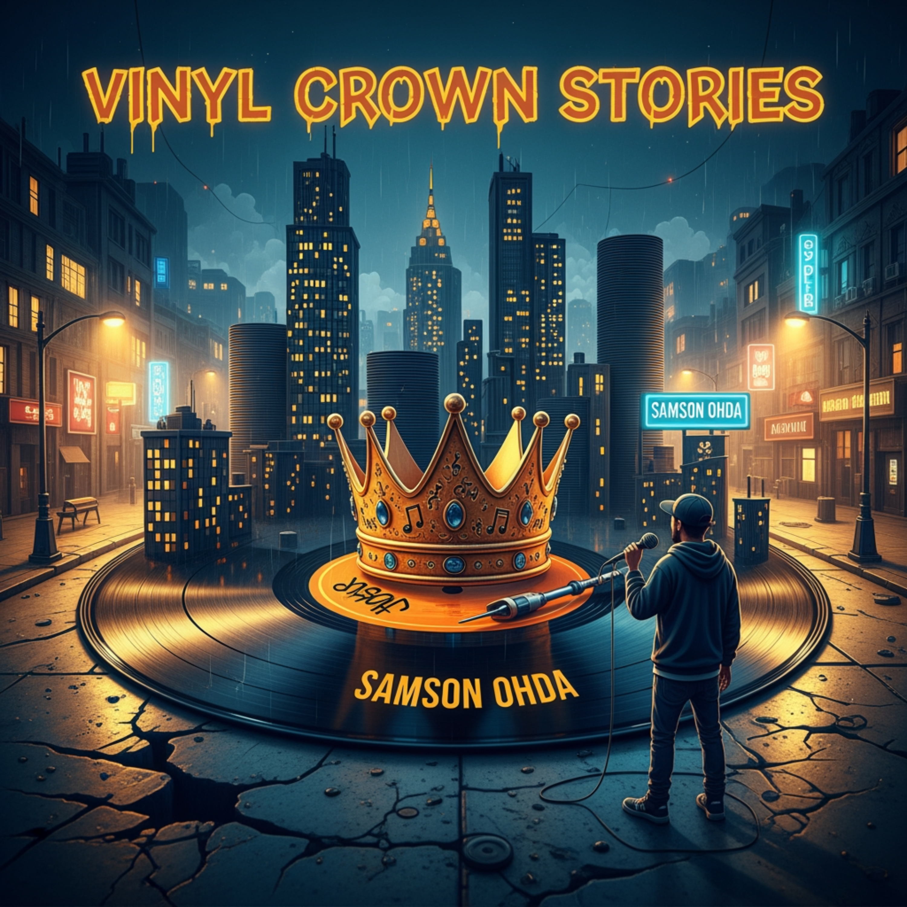 Vinyl Crown Stories by Samson Ohda  cover art