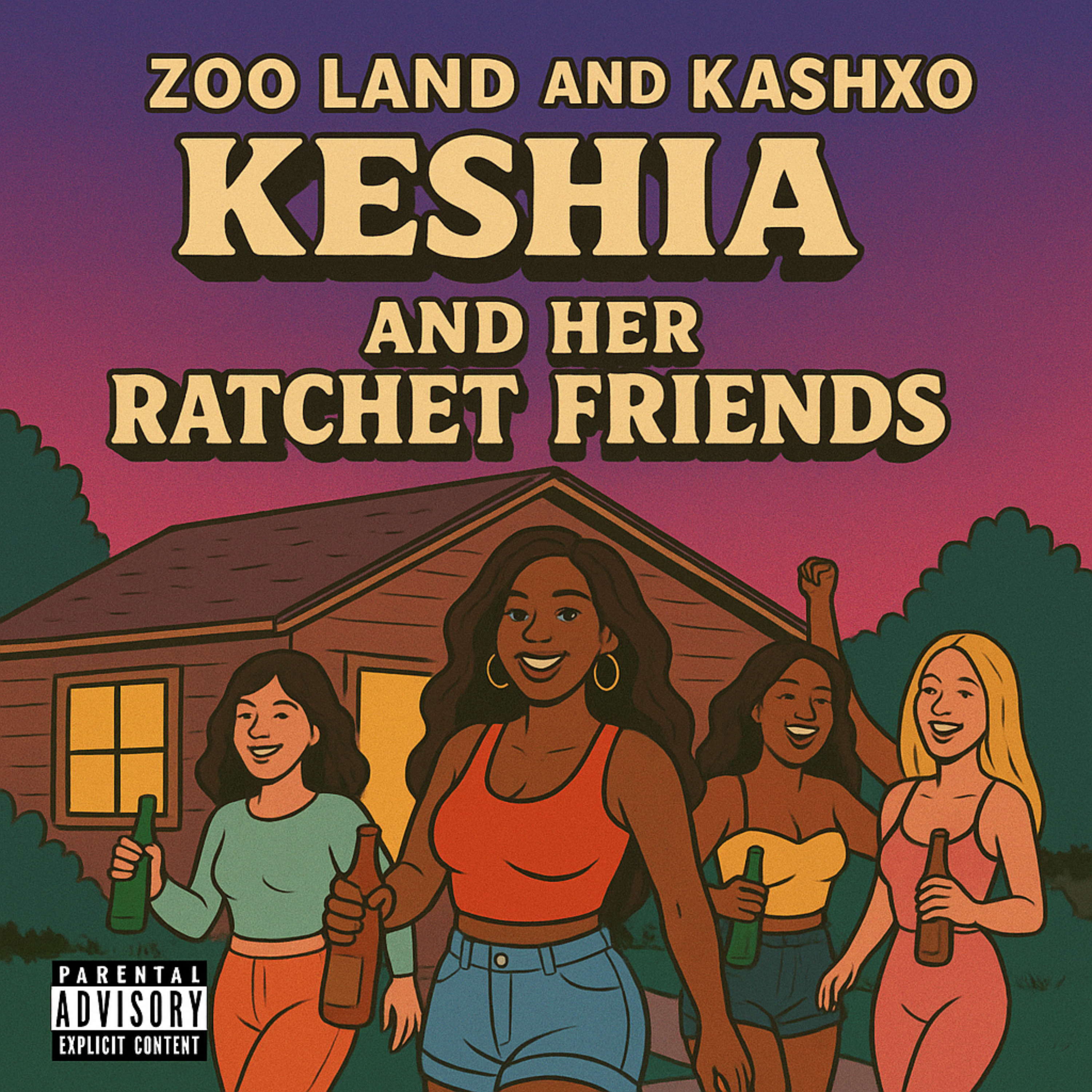 Keshia And Her Ratchet Friends artwork