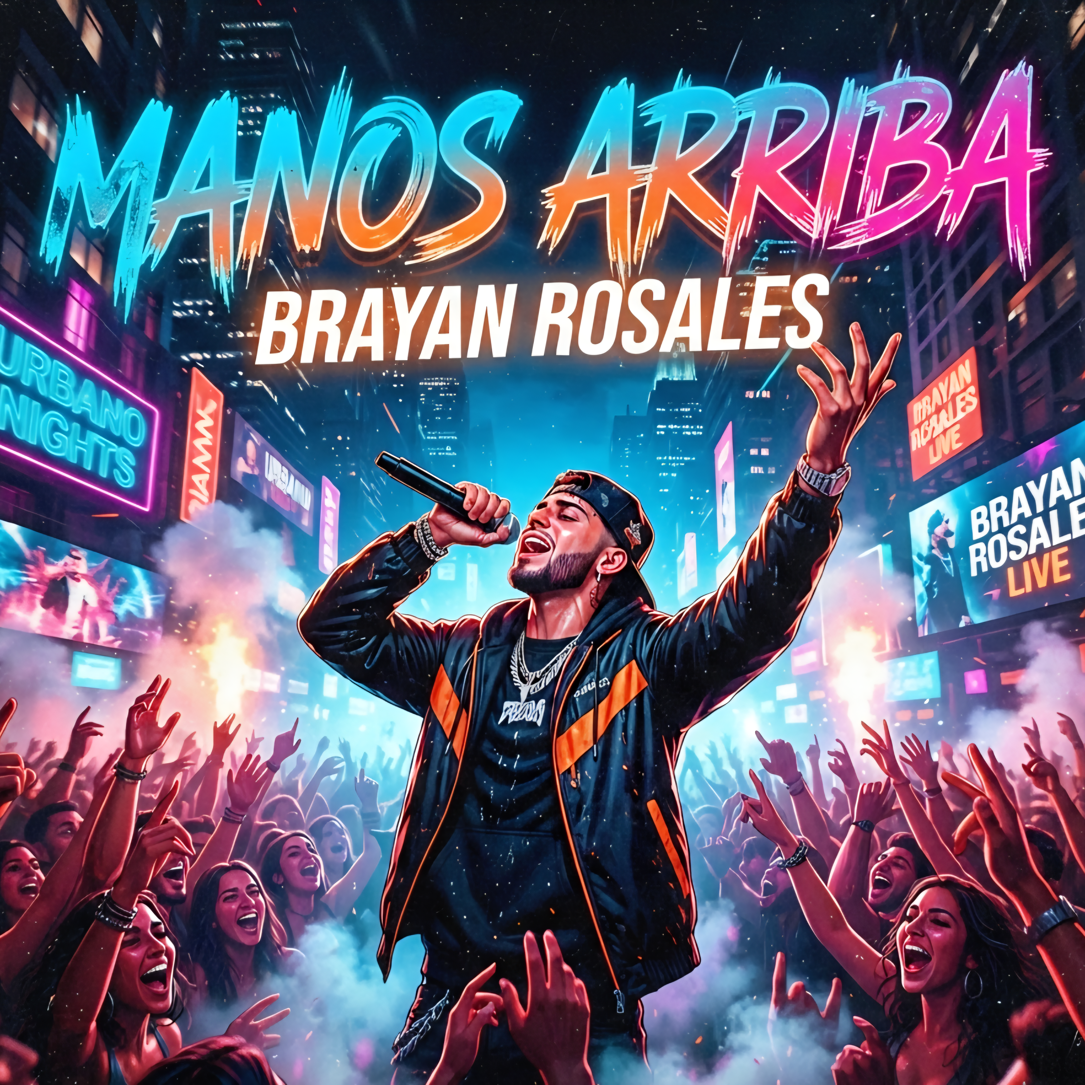 manos arriba by Brayan Rosales cover art