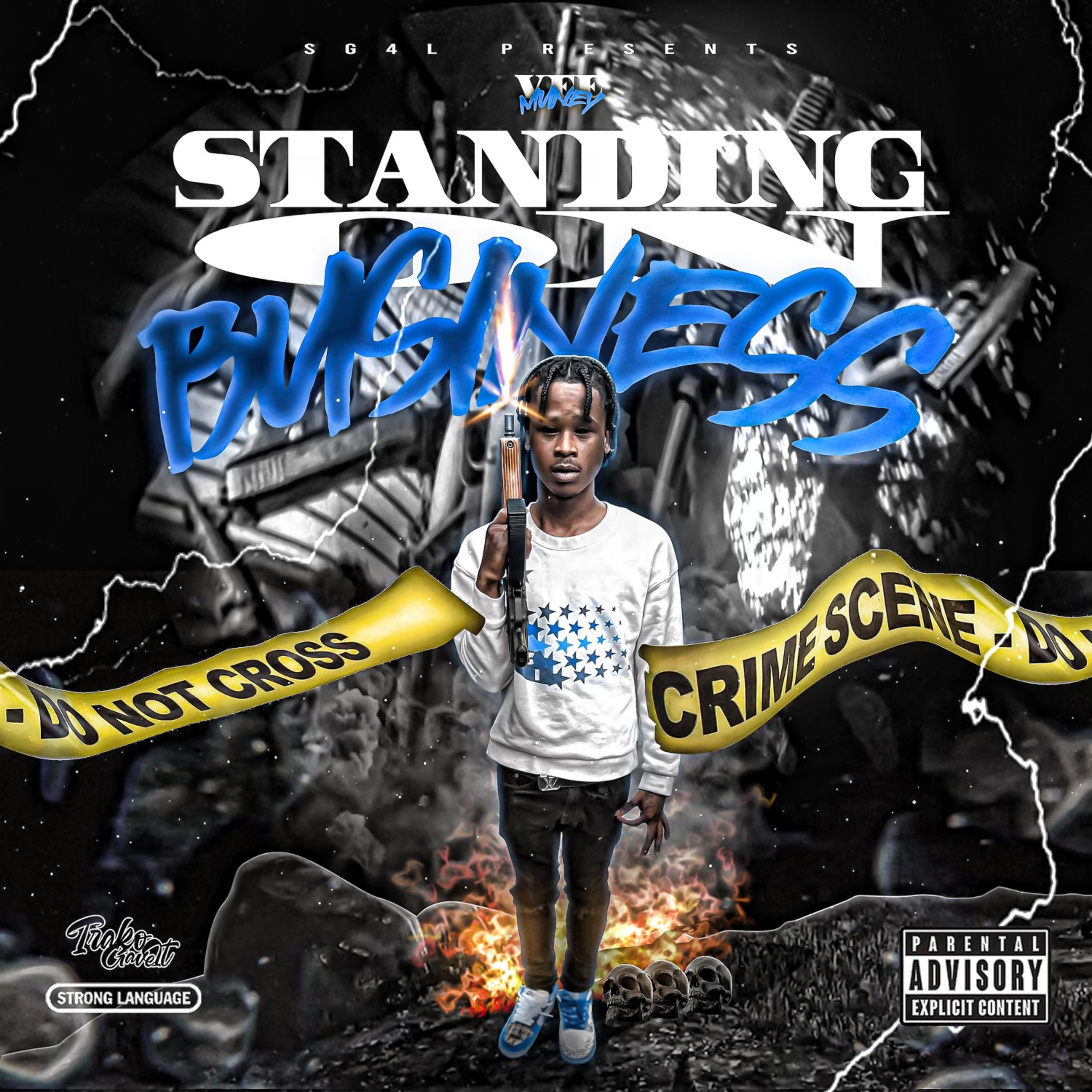 Standing on business artwork