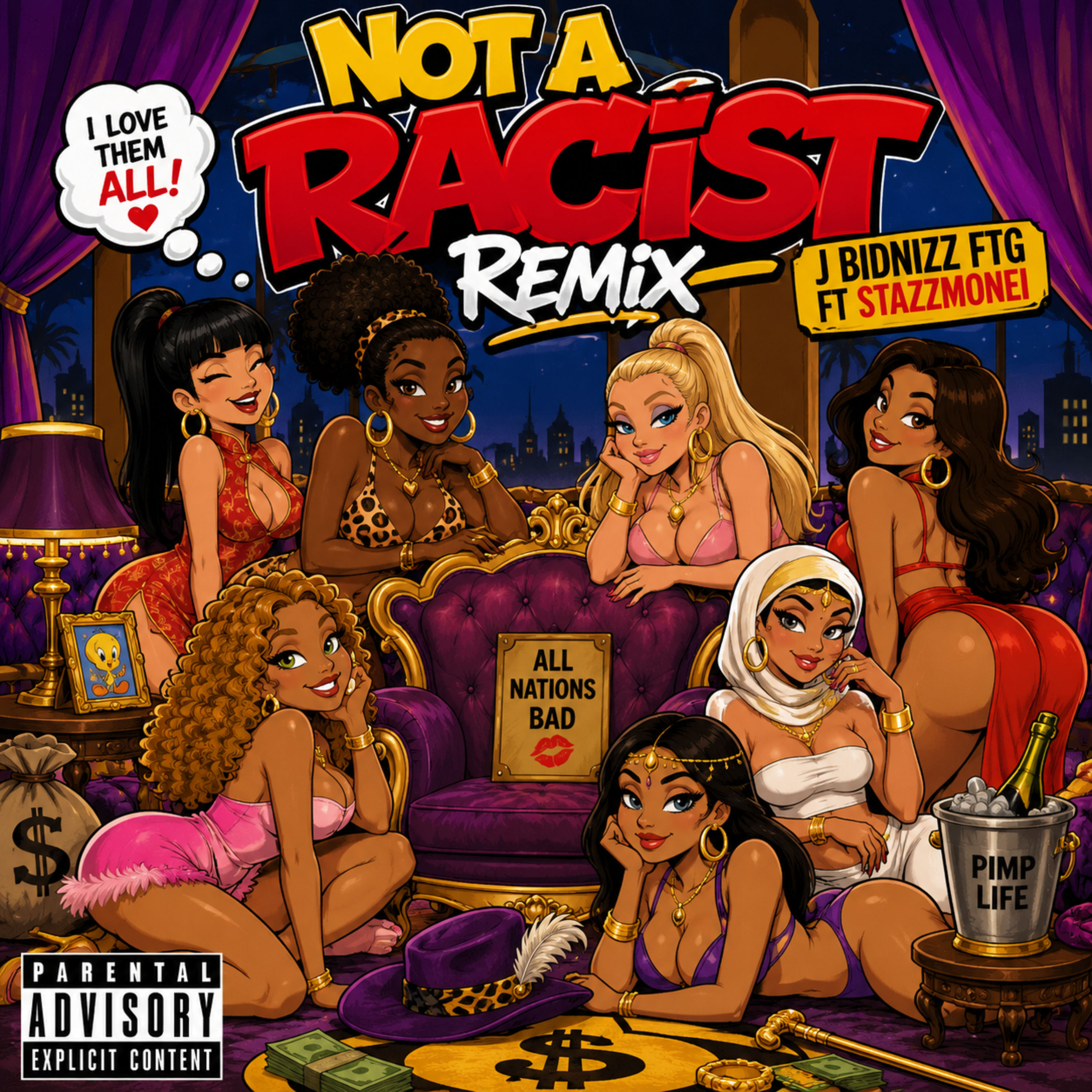 Not A Racist Remix by The Gooniis cover art
